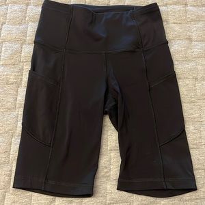 Lululemon biker shorts size 2
